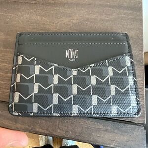 Moynat card case used.